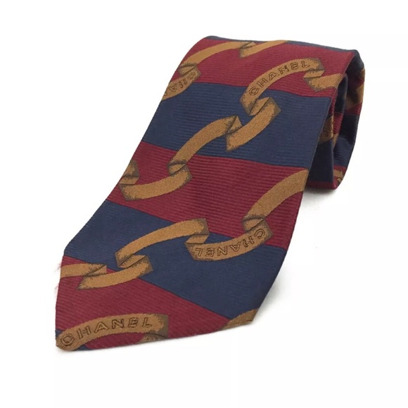 CHANEL multiple Silk Tie - Picture 2 of 7